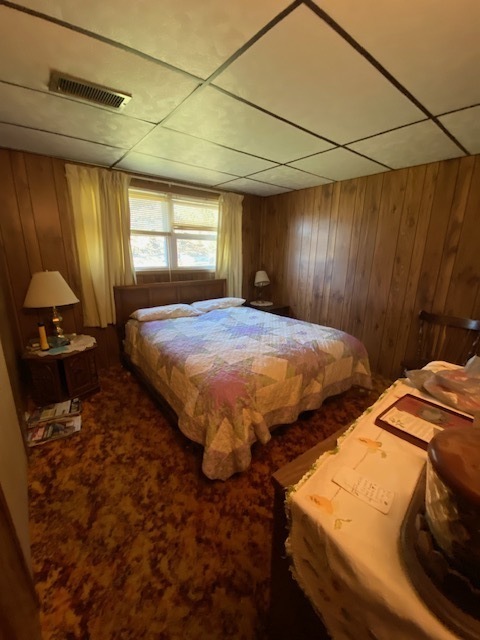 206 North 4th Street Danforth, IL 60930 - Photo 12 of 18 a bedroom with 2 bed and a window
