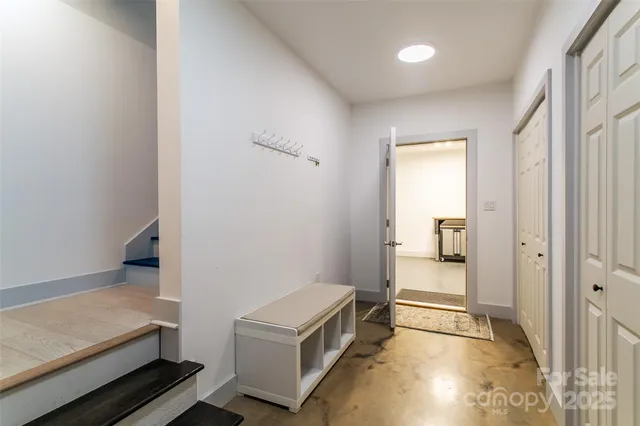 a view of a storage & utility room