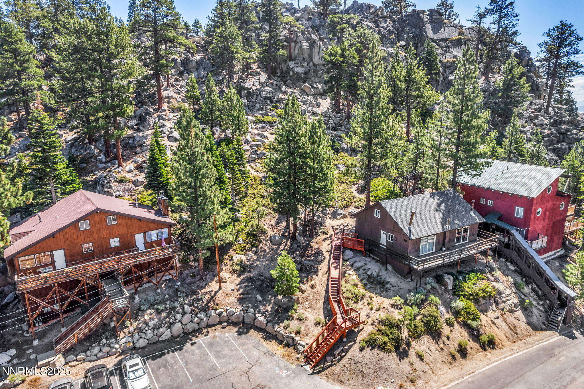 189 Tramway Drive Stateline, NV 89449 - Photo 2 of 14 an aerial view of a house with a yard