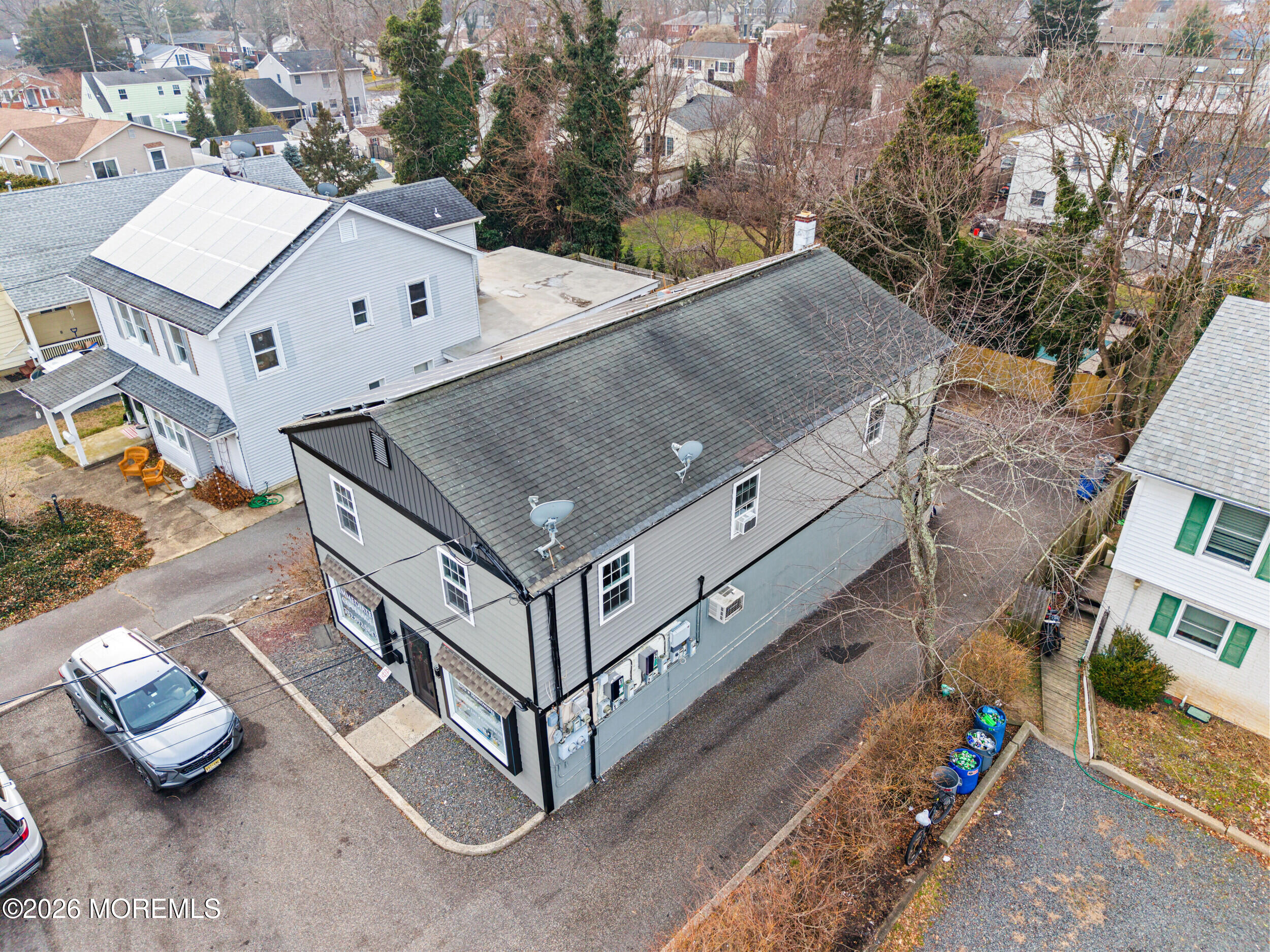Bay Ave Point Point Pleasant, NJ 08742 - Photo 25 of 34 an aerial view of a house with a garden