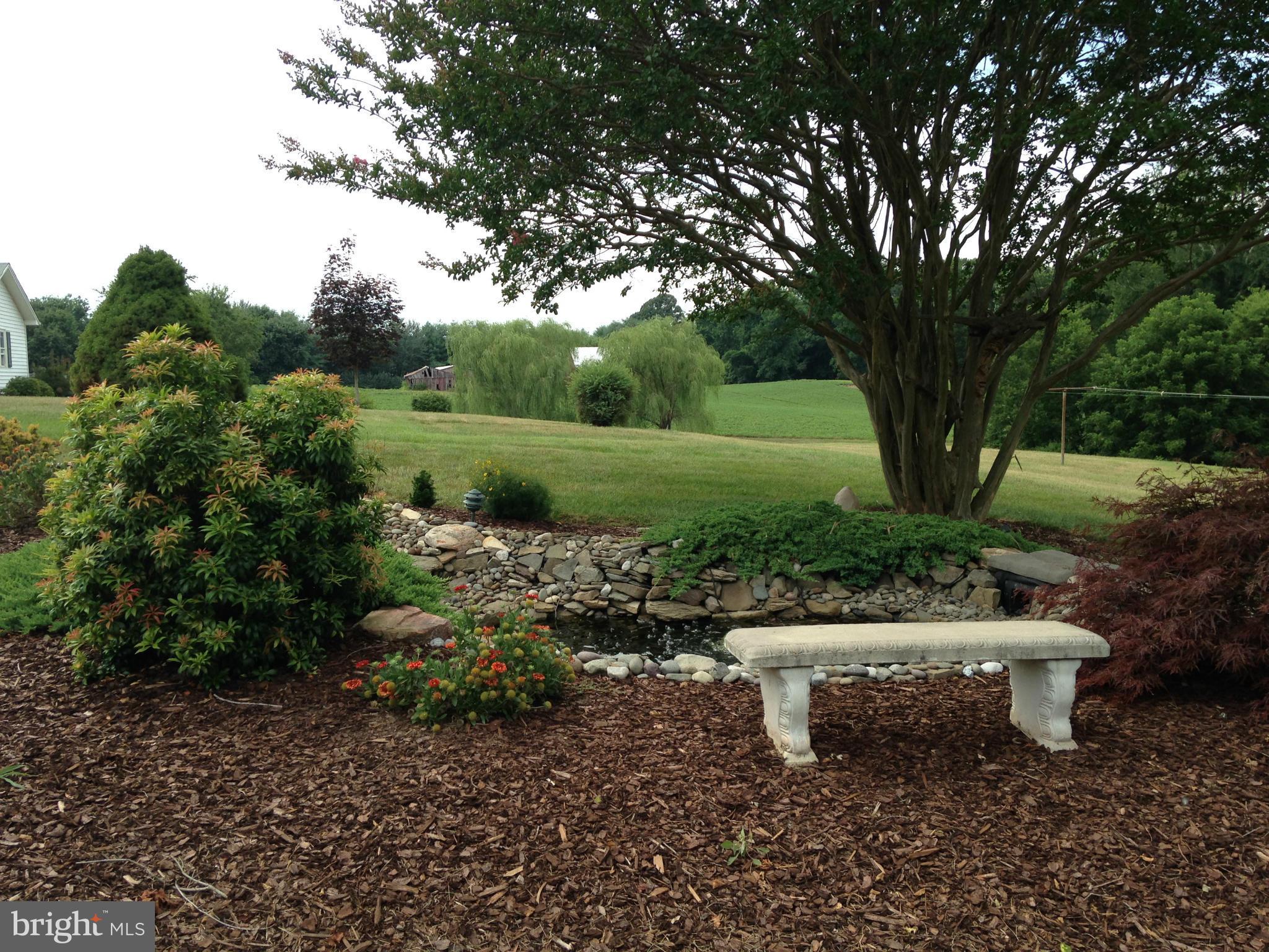 1355 Jewell Road Dunkirk, MD 20754 - Photo 8 of 30 a view of a backyard with plants and a garden