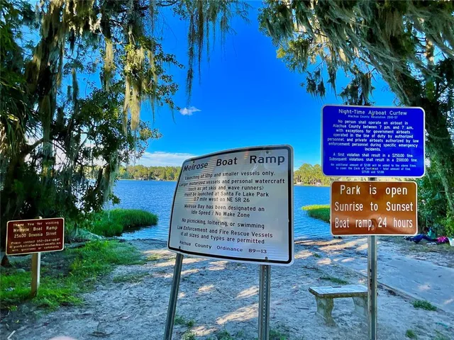 a sign on the side of a road