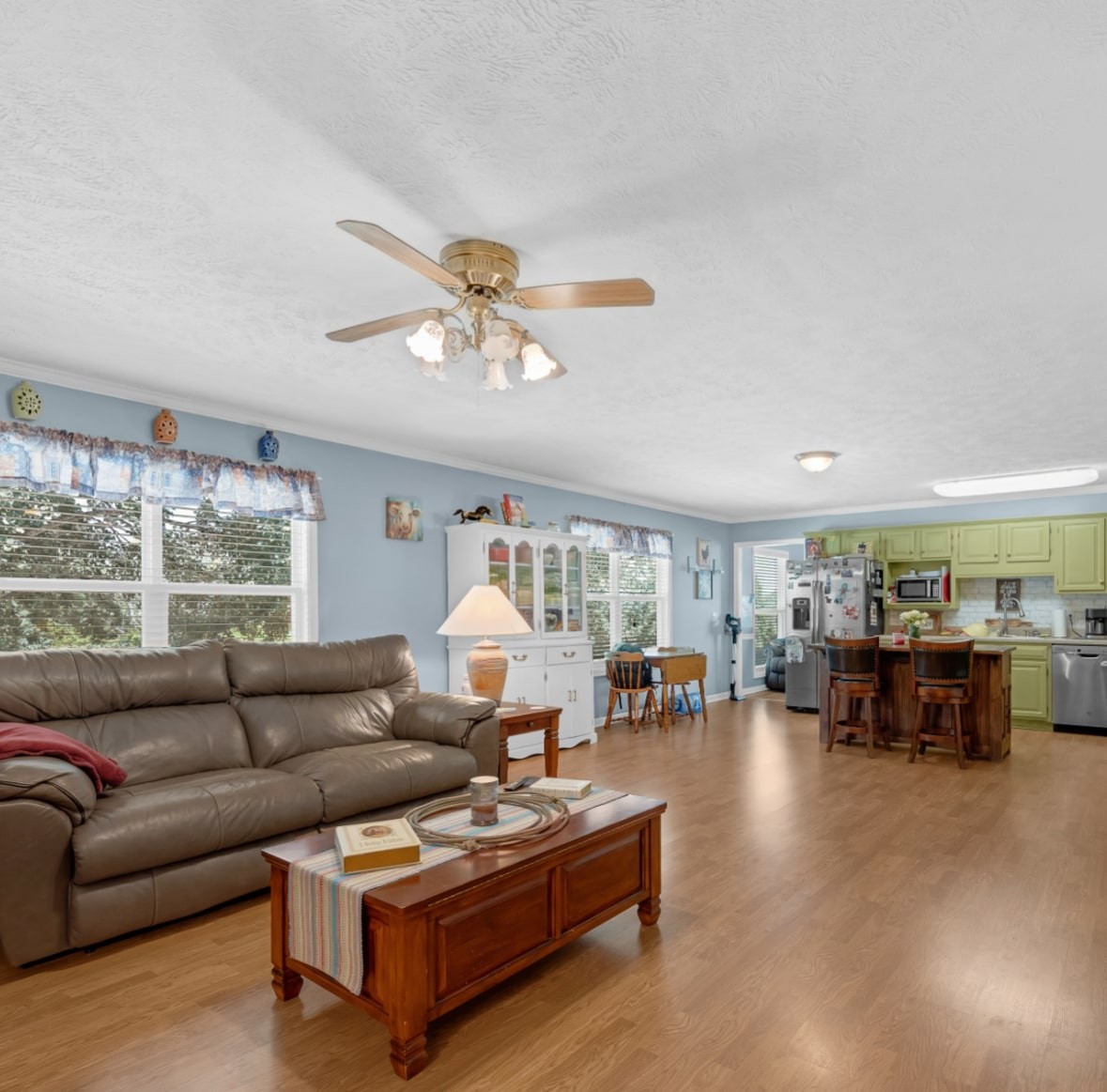 5312 West Trimble Road Milton, TN 37118 - Photo 20 of 42 a living room with furniture and a large window