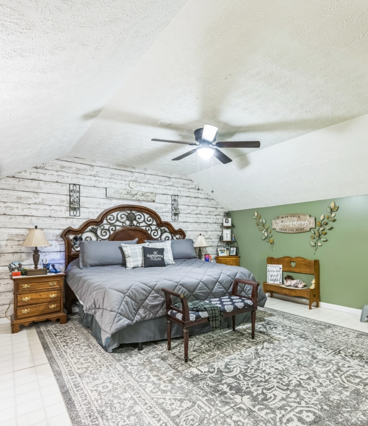 5312 West Trimble Road Milton, TN 37118 - Photo 29 of 42 a bedroom with furniture and a large window
