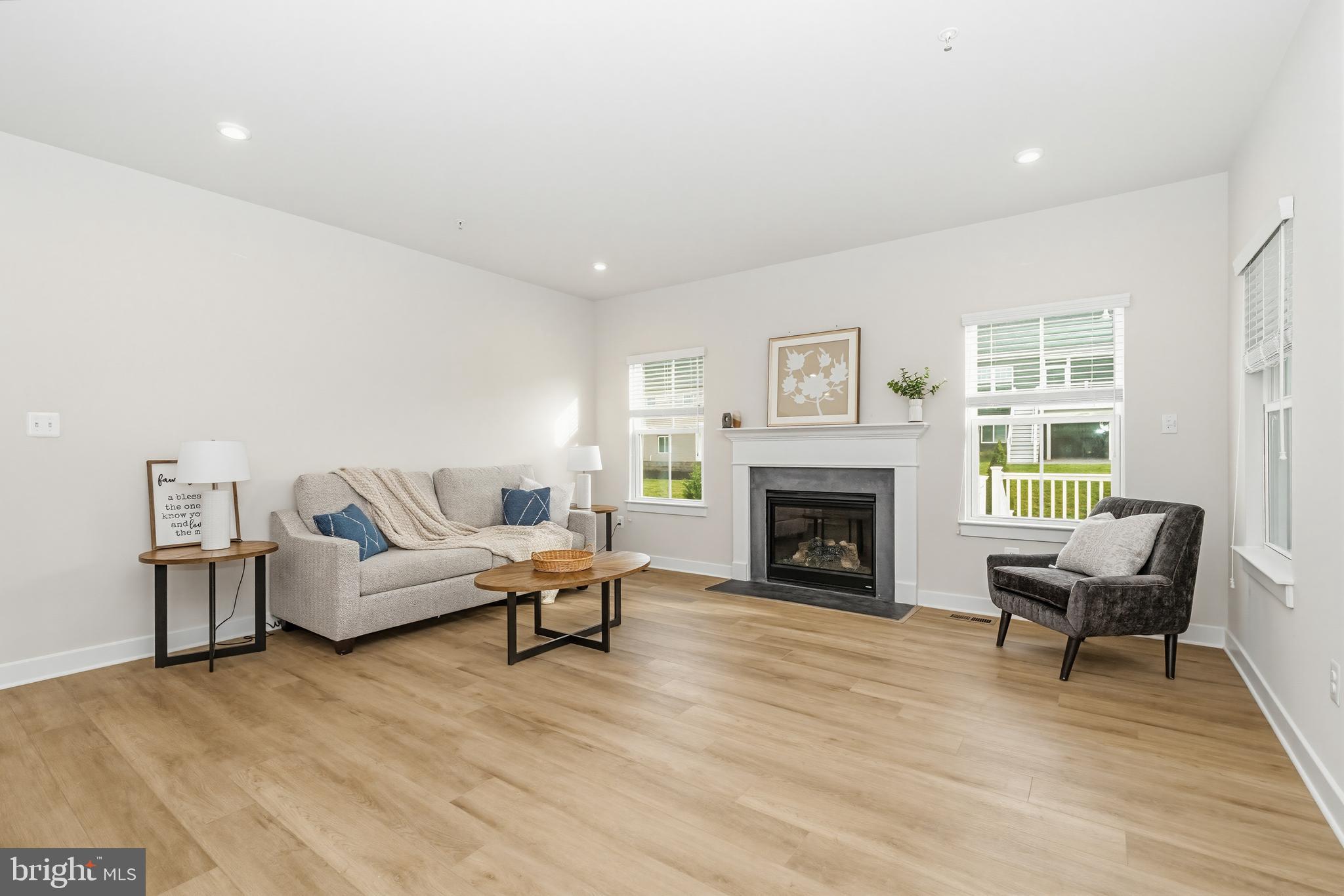 1326 Stonefly Lane Odenton, MD 21113 - Photo 13 of 48 a living room with furniture and a fireplace