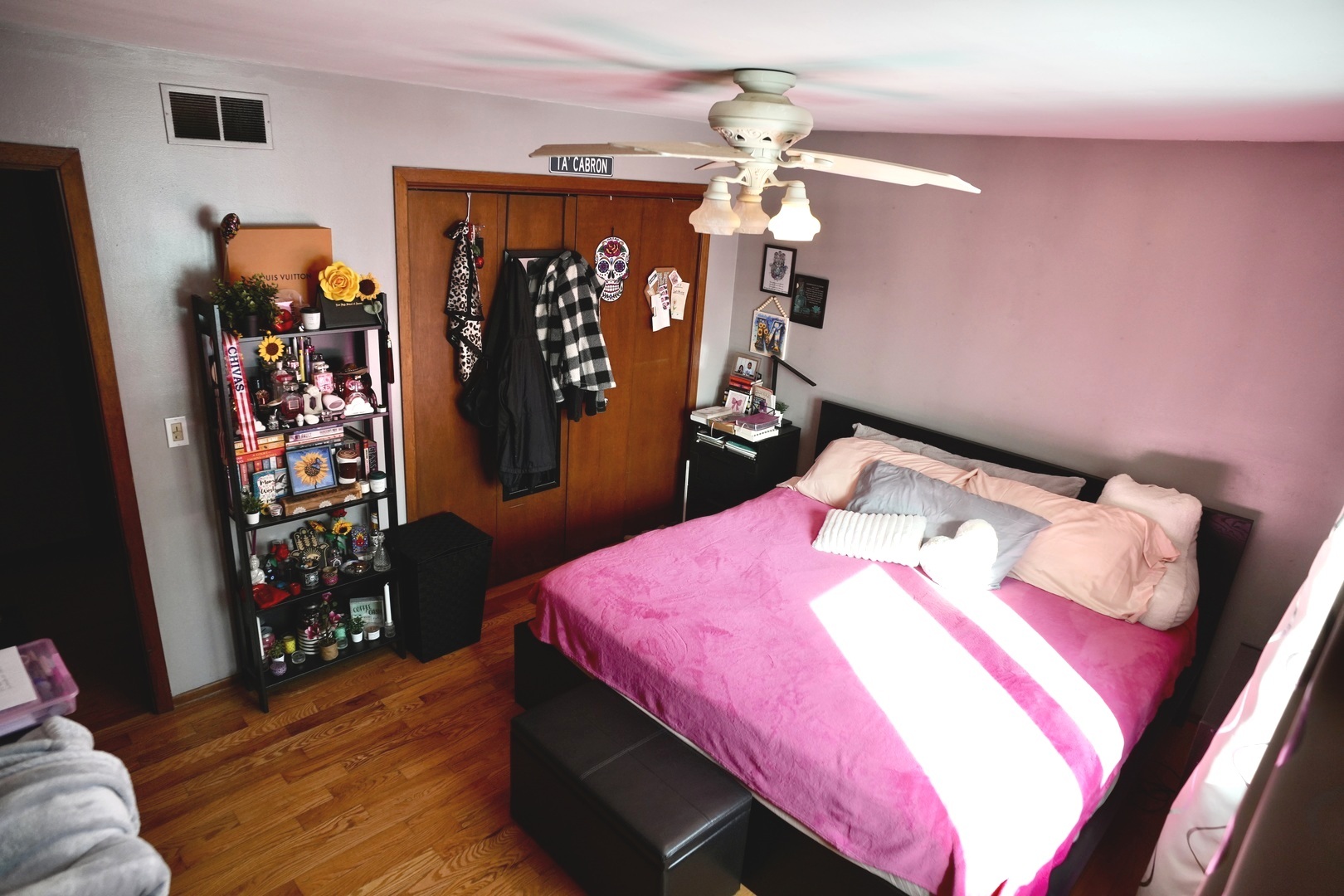 512 Shenandoah Trail Elgin, IL 60123 - Photo 8 of 20 a bedroom with a bed and a chandelier