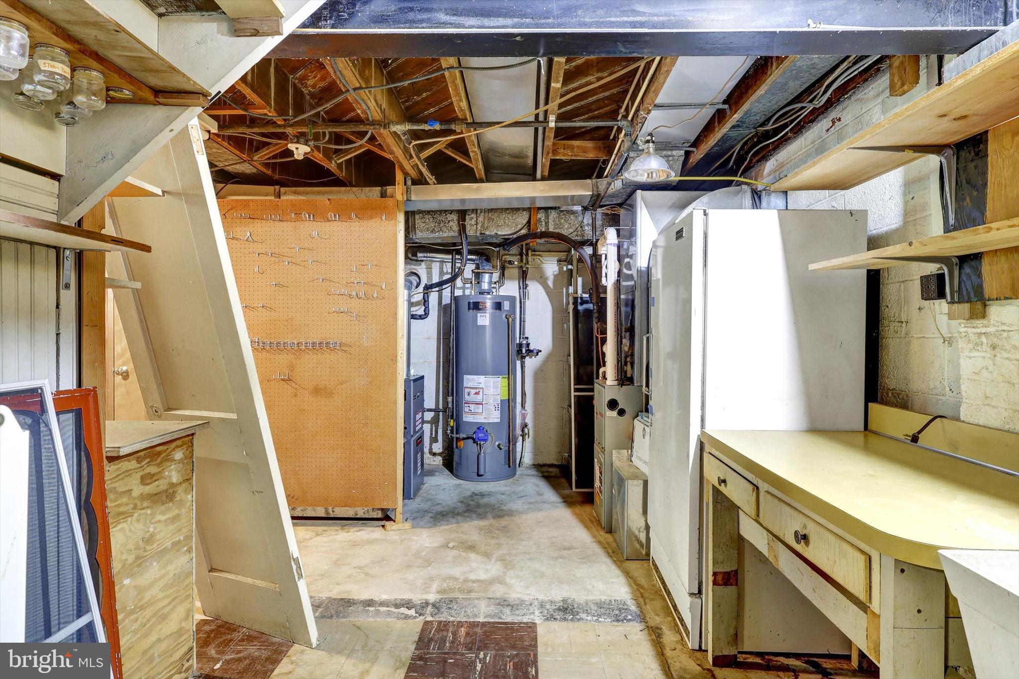 10214 Big Rock Road Silver Spring, MD 20901 - Photo 32 of 39 Basement Unfinished