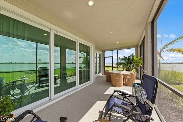a view of a swimming pool and outdoor space