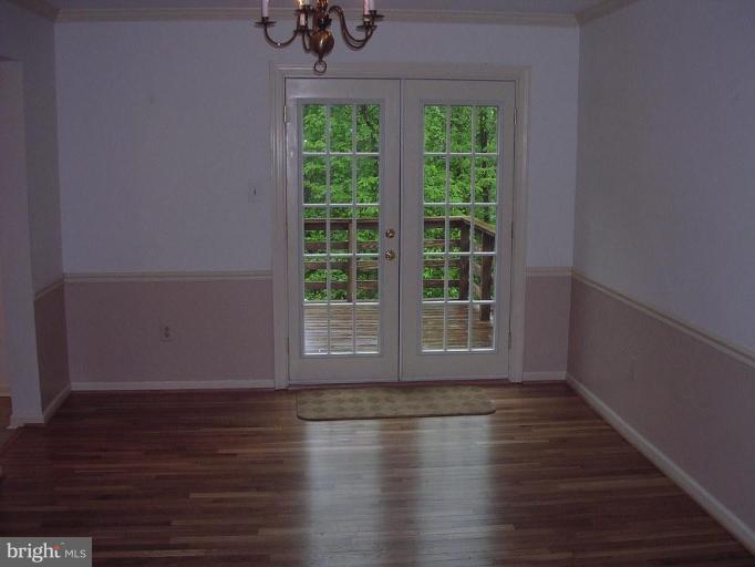 2280 Cartbridge Road Falls Church, VA 22043 - Photo 5 of 10 DR with French Doors leading to Deck