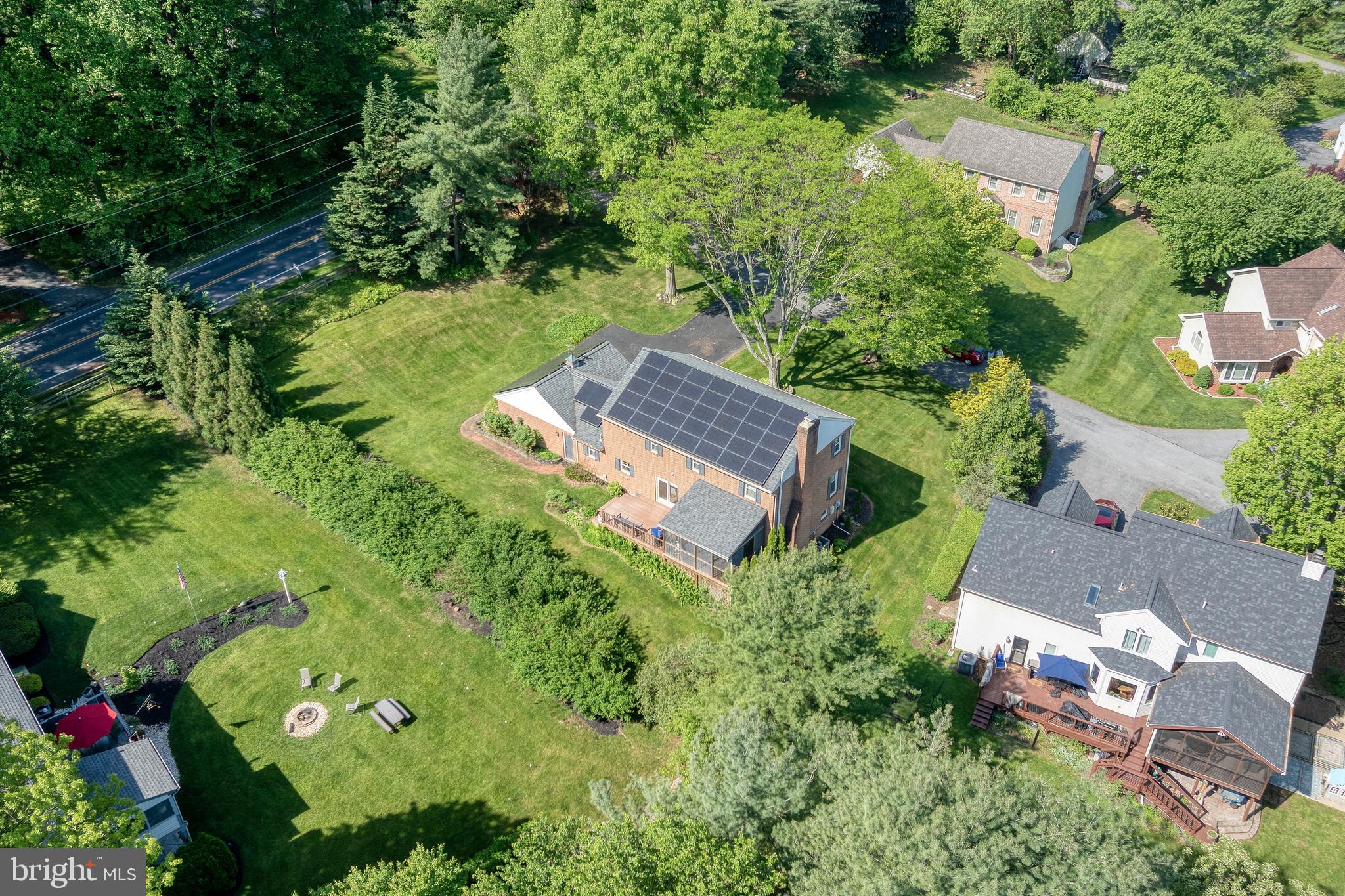 2705 Spring Valley Road Lancaster, PA 17601 - Photo 57 of 60 an aerial view of a house with yard swimming pool and outdoor seating