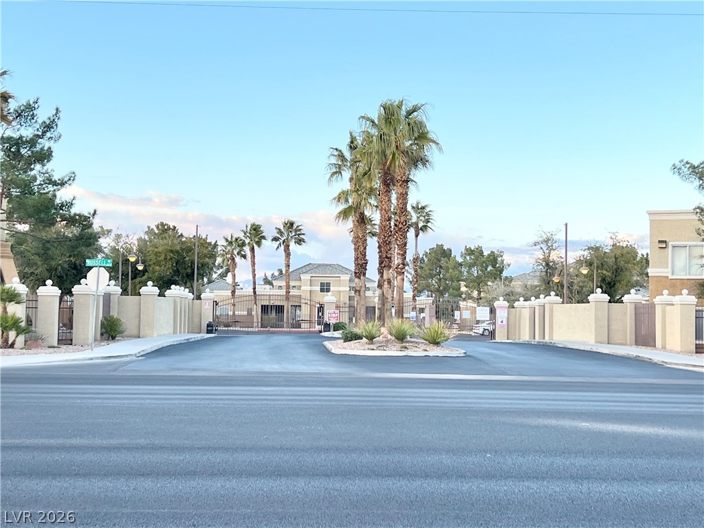 8070 West Russell Road, Unit 2070 Las Vegas, NV 89113 - Photo 16 of 25 Community gate view from street