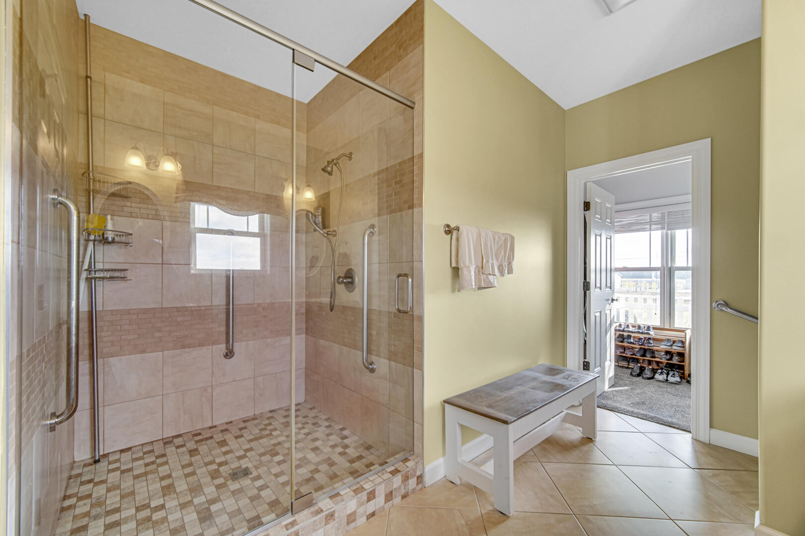 491 West Division Road Valparaiso, IN 46385 - Photo 23 of 38 a bathroom with a shower and a sink