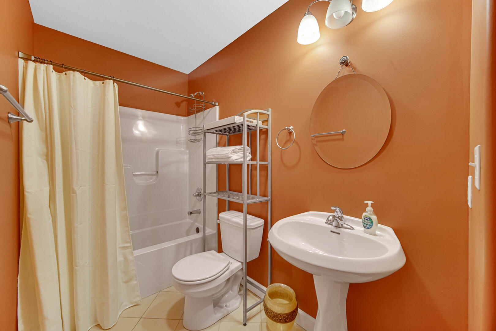 491 West Division Road Valparaiso, IN 46385 - Photo 27 of 38 a bathroom with a sink toilet and shower