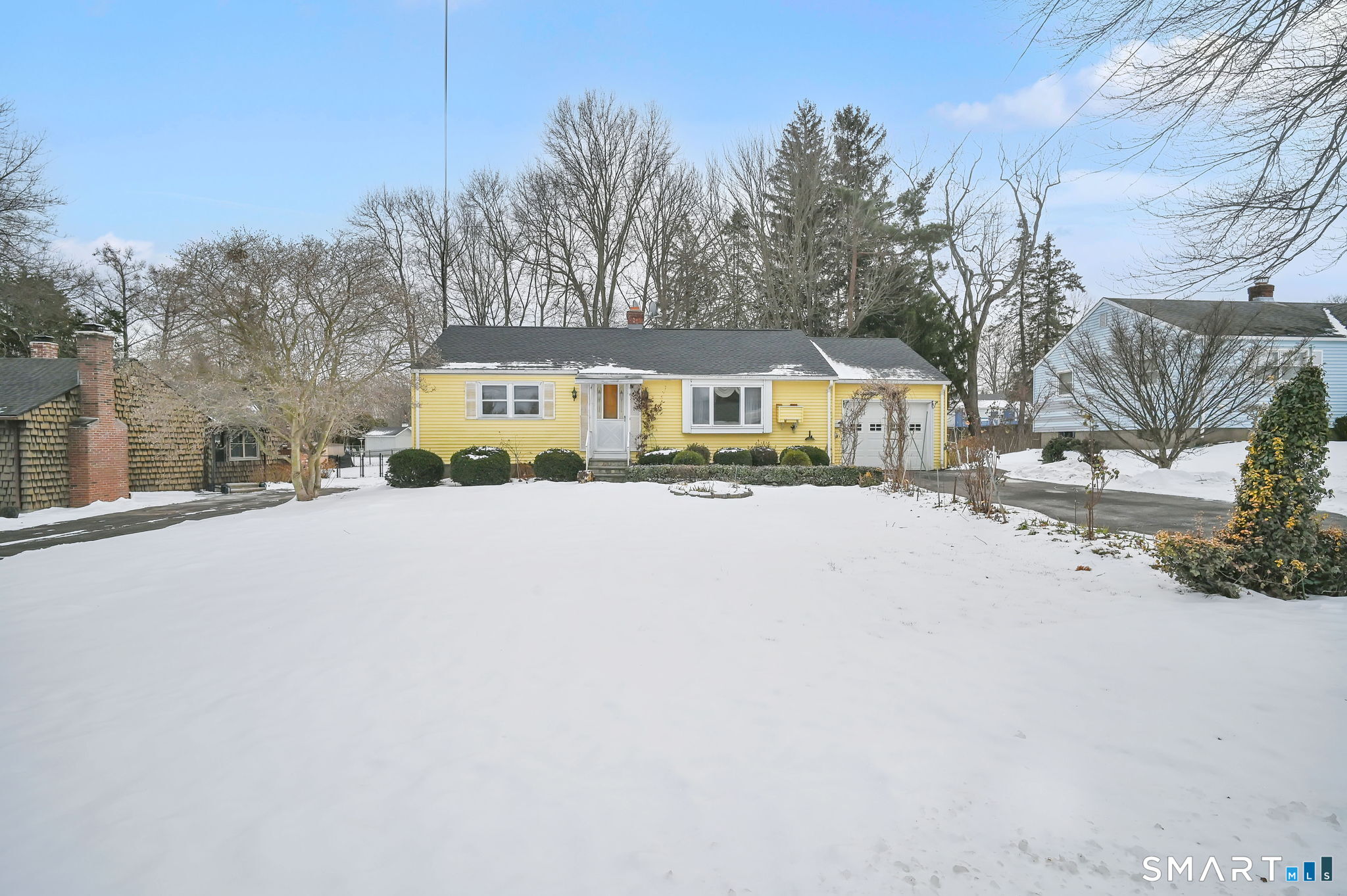 72 Concord Circle Wethersfield, CT 06109 - Photo 1 of 1 a front view of a house with a yard