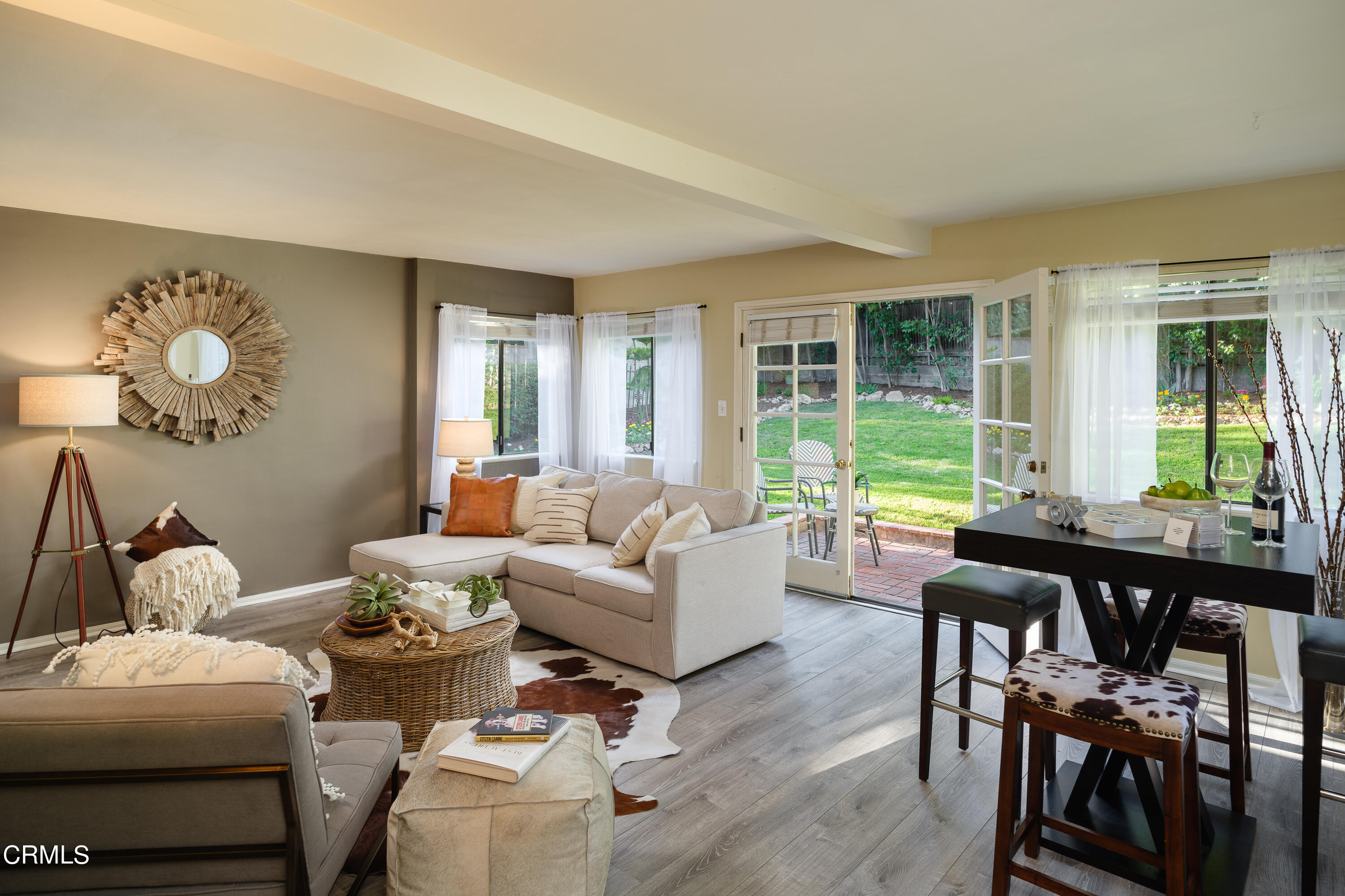 981 Parkman Street Altadena, CA 91001 - Photo 25 of 75 a living room with furniture and a large window