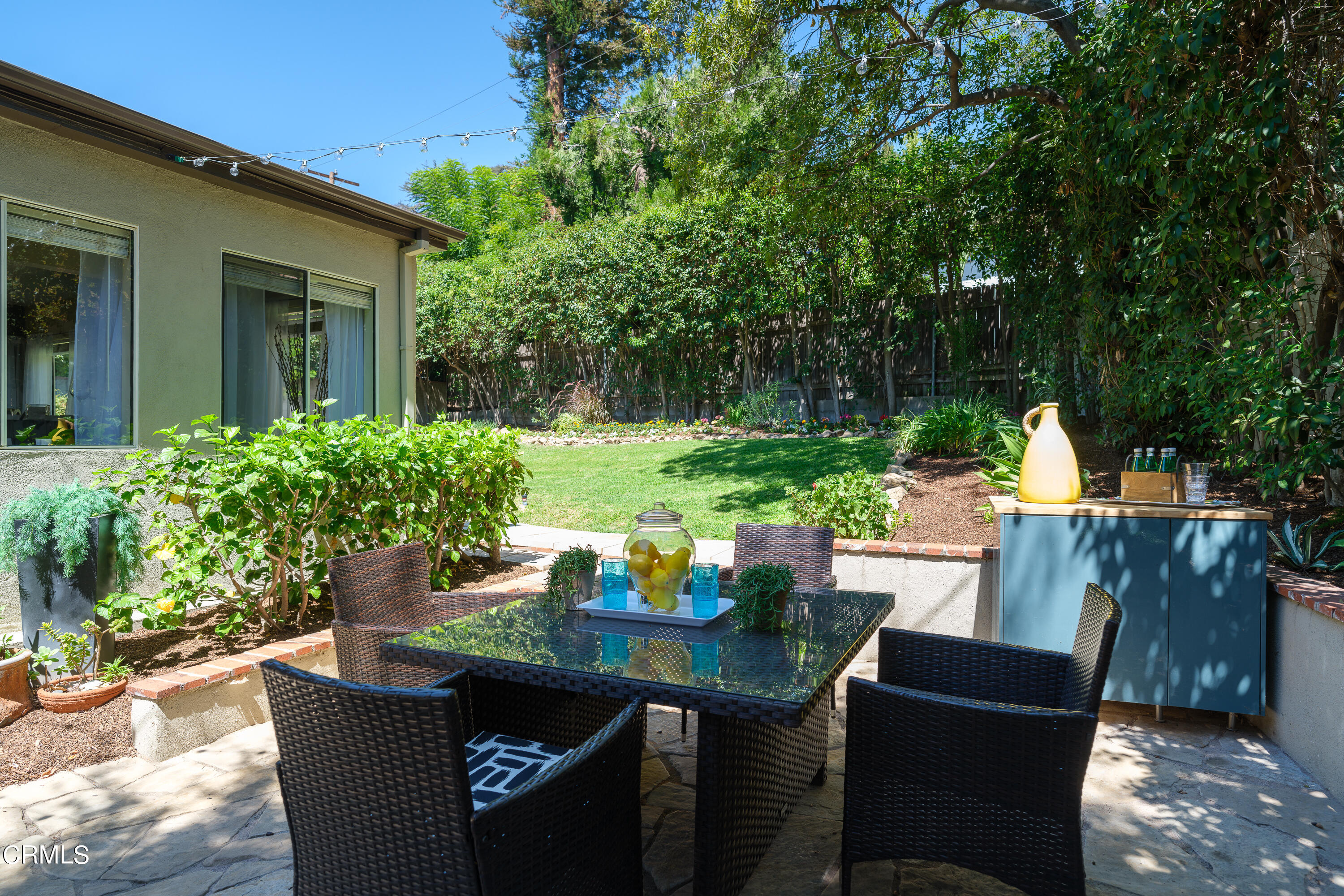981 Parkman Street Altadena, CA 91001 - Photo 47 of 75 a view of outdoor sitting space with furniture and garden