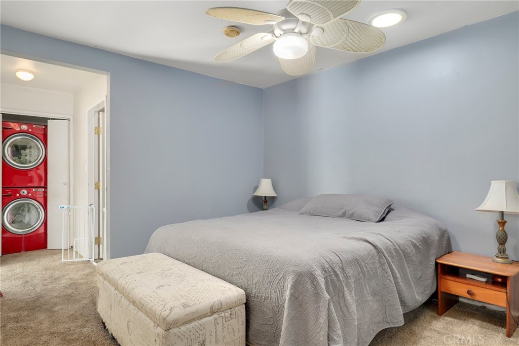 234 North Martha Place Fullerton, CA 92833 - Photo 16 of 46 a bedroom with a bed and cabinets