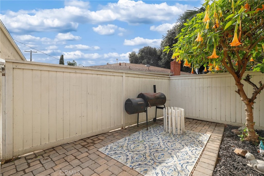 234 North Martha Place Fullerton, CA 92833 - Photo 26 of 46 a view of a backyard with sitting area