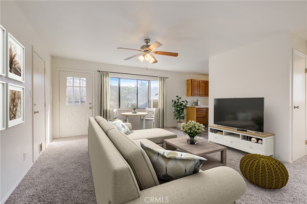 234 North Martha Place Fullerton, CA 92833 - Photo 34 of 46 a living room with furniture and a flat screen tv