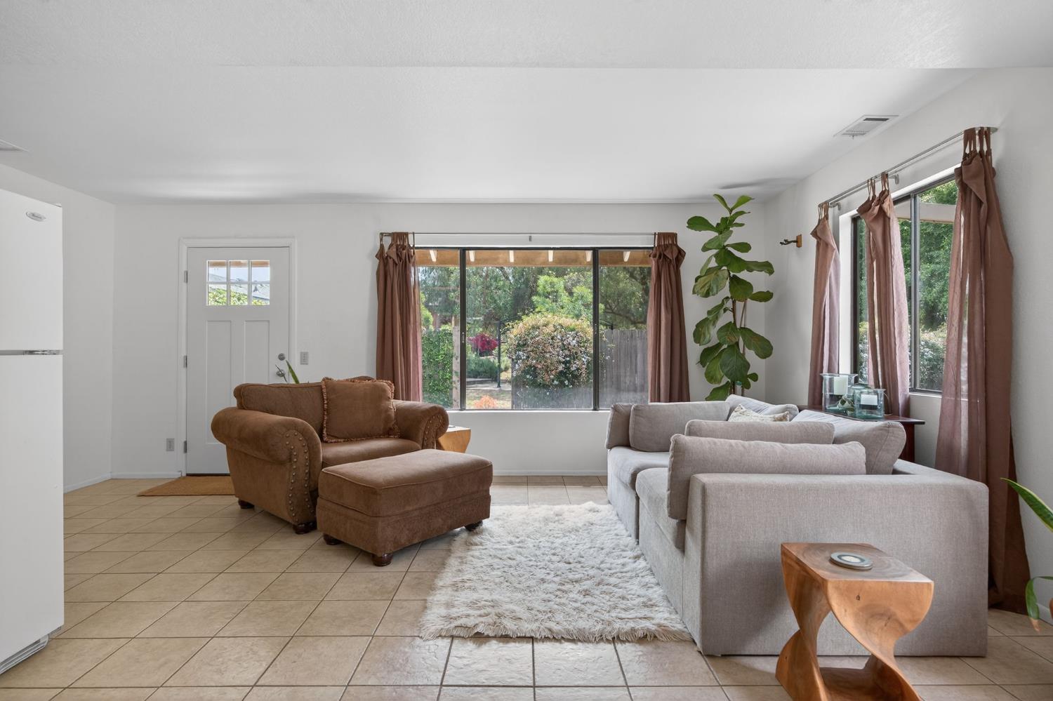 1977 South Rice Road Ojai, CA 93023 - Photo 21 of 27 a living room with furniture and a large window