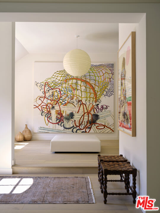 17333 Rancho Street Encino, CA 91316 - Photo 5 of 30 a view of wooden floor in a living room