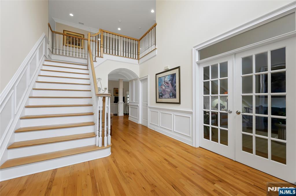 22 Meadowlake Drive Mahwah, NJ 07430 - Photo 5 of 39 a view of entryway with stairs and wooden floor
