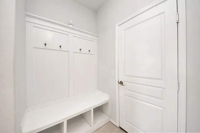 a view of water heater room