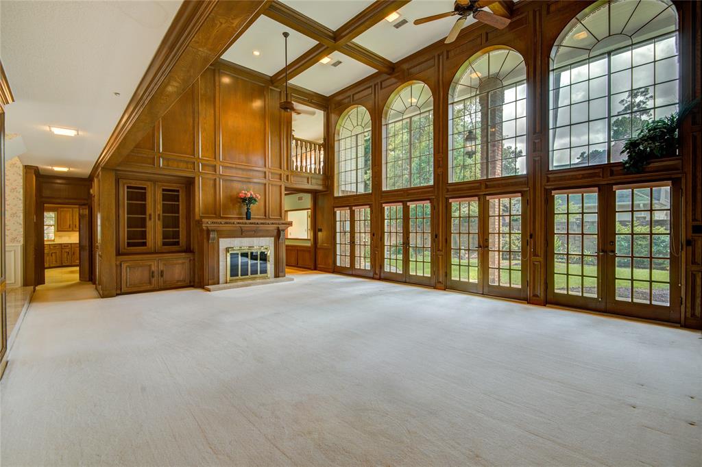 This Huntwick home has floor to ceiling windows!