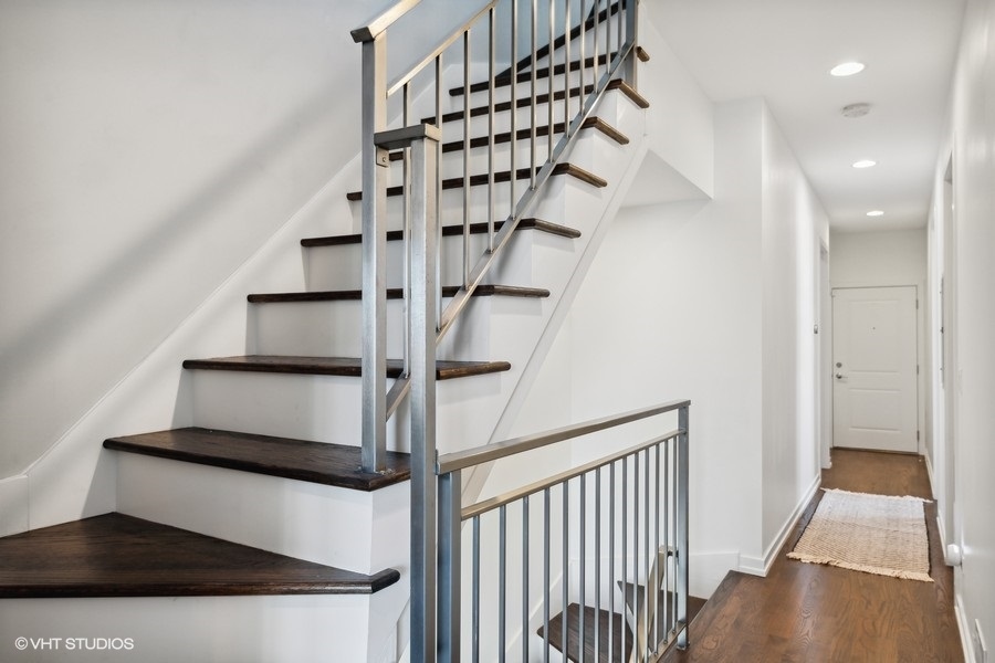 1033 South Racine Avenue, Unit 3NR Chicago, IL 60607 - Photo 25 of 34 a view of entryway with wooden floor