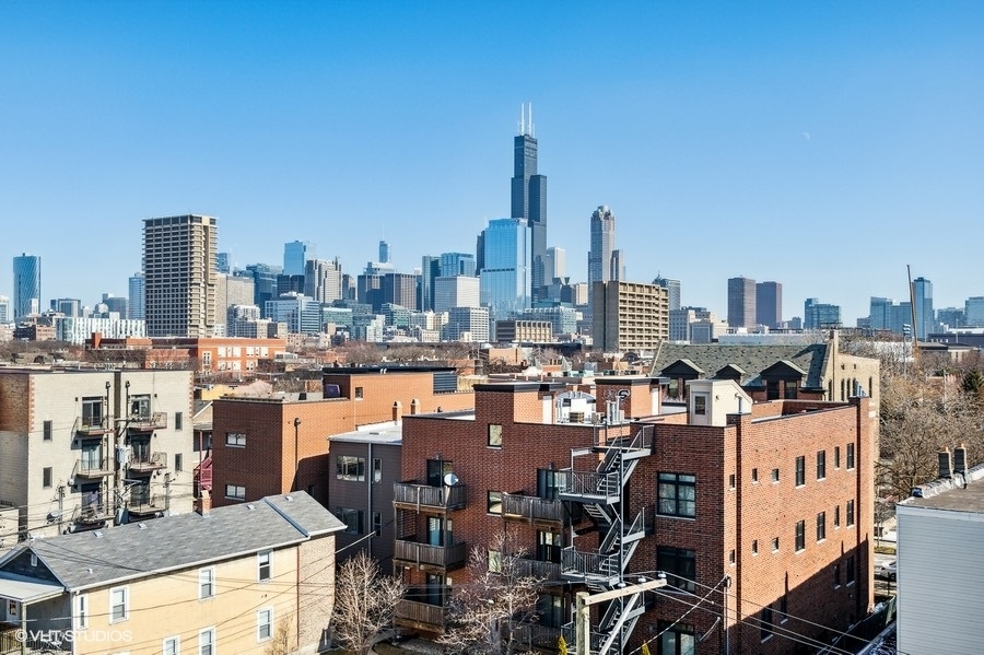 1033 South Racine Avenue, Unit 3NR Chicago, IL 60607 - Photo 26 of 34 a picture of city view