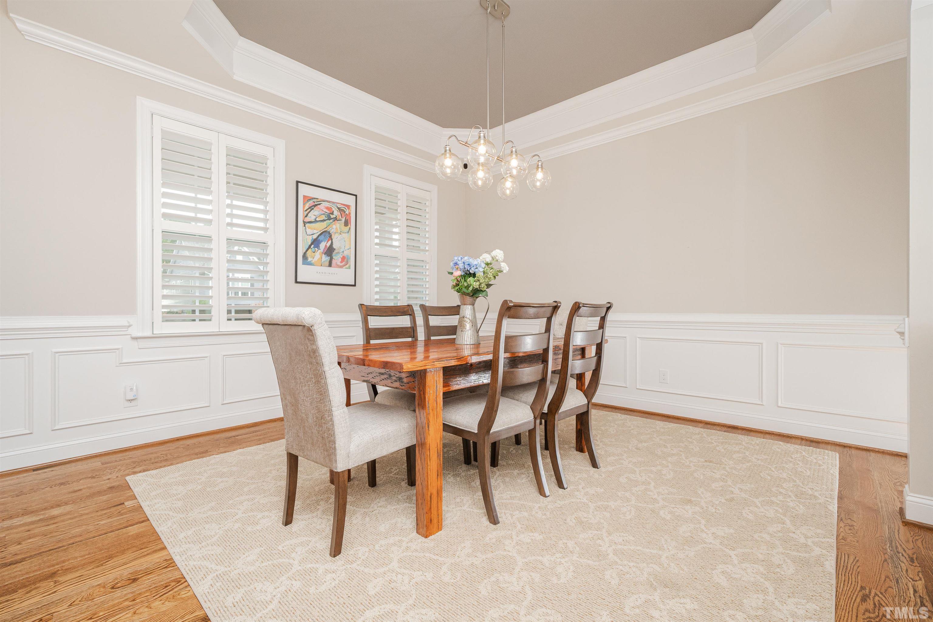 616 Connington Way Rolesville, NC 27571 - Photo 9 of 51 a dining room with furniture and window
