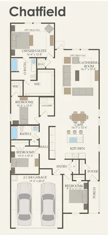 a view of a park with plants and lake view