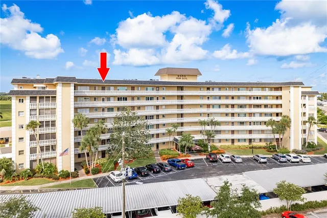 a front view of a building