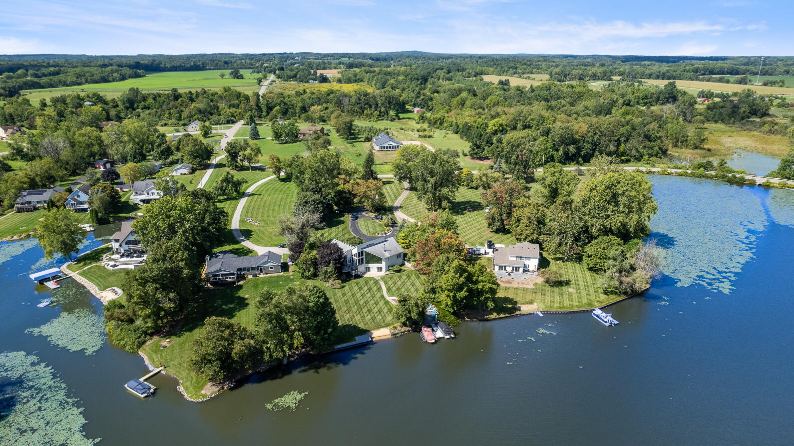 8749 Stephenson Road Onsted, MI 49265 - Photo 42 of 47 8749 Stephenson Rd Onsted MI (Aerial Pho