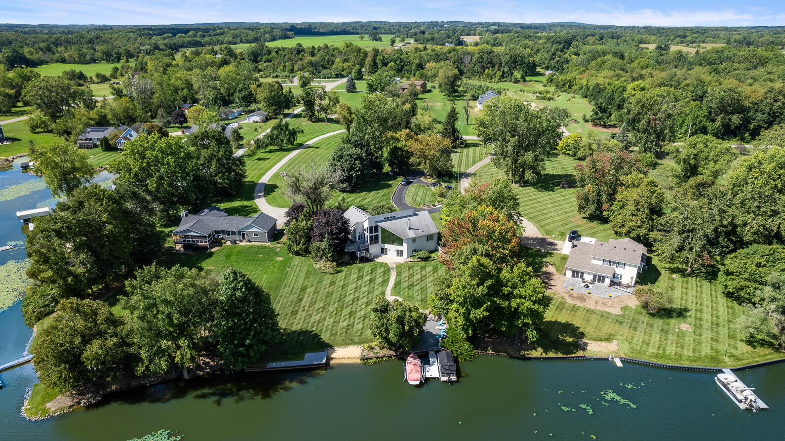 8749 Stephenson Road Onsted, MI 49265 - Photo 43 of 47 8749 Stephenson Rd Onsted MI (Aerial Pho