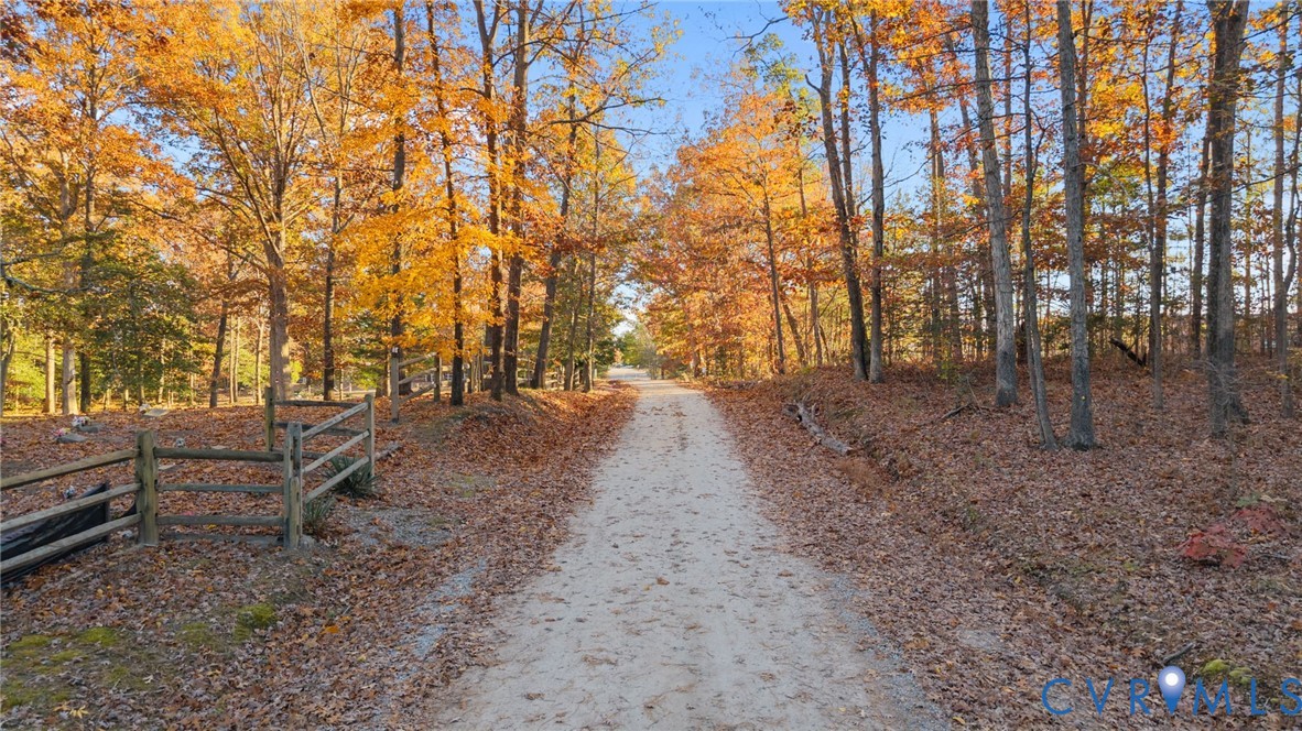 2908 Mountclair Road Chester, VA 23831 - Photo 15 of 17 a backyard of a house with lots of green space