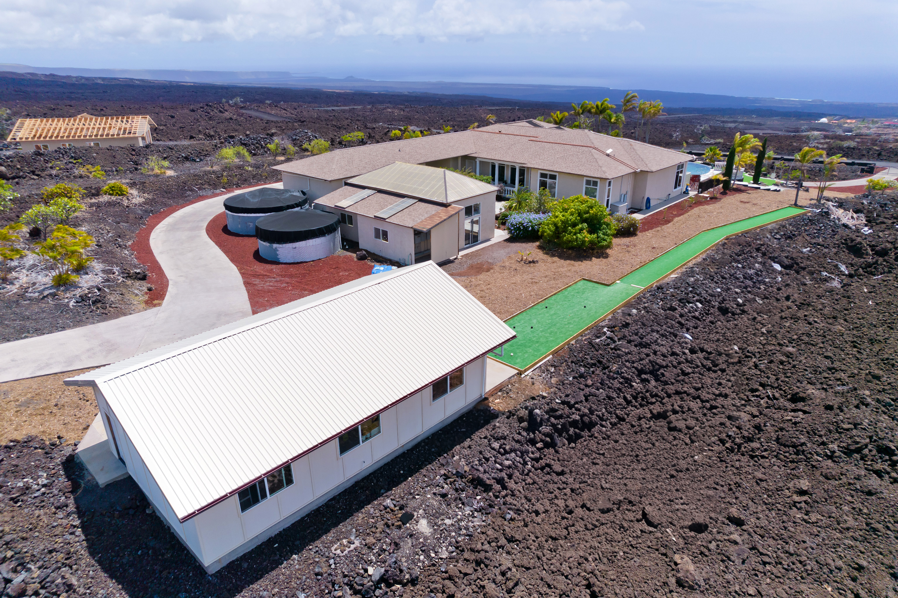 92-8322 Jacaranda Drive Ocean View, HI 96704 - Photo 30 of 30 an aerial view of a house