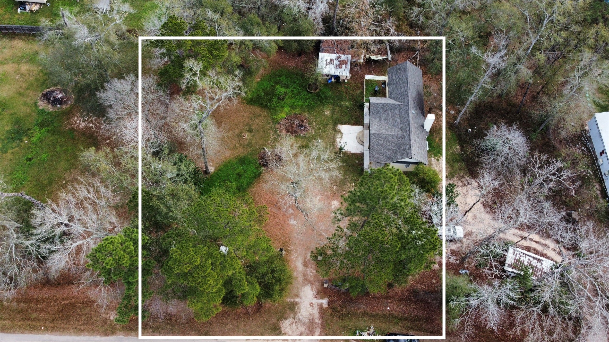 13475 5th Street Splendora, TX 77372 - Photo 16 of 16 front view of house with a yard