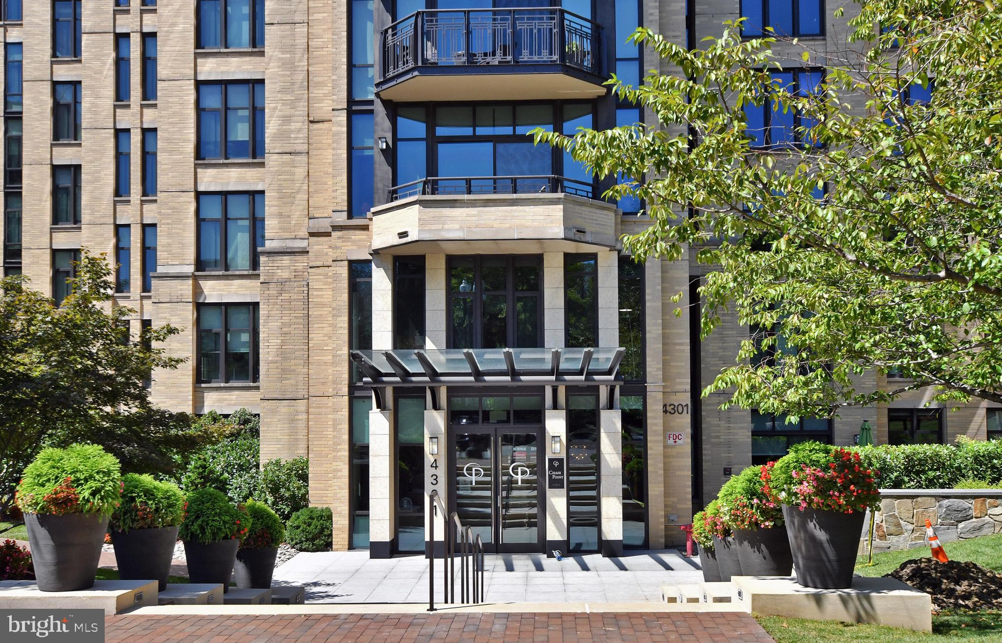 4301 Military Road Northwest, Unit 407 Washington, DC 20015 - Photo 2 of 44 Front Entrance of Chase Point Built by PN Hoffman