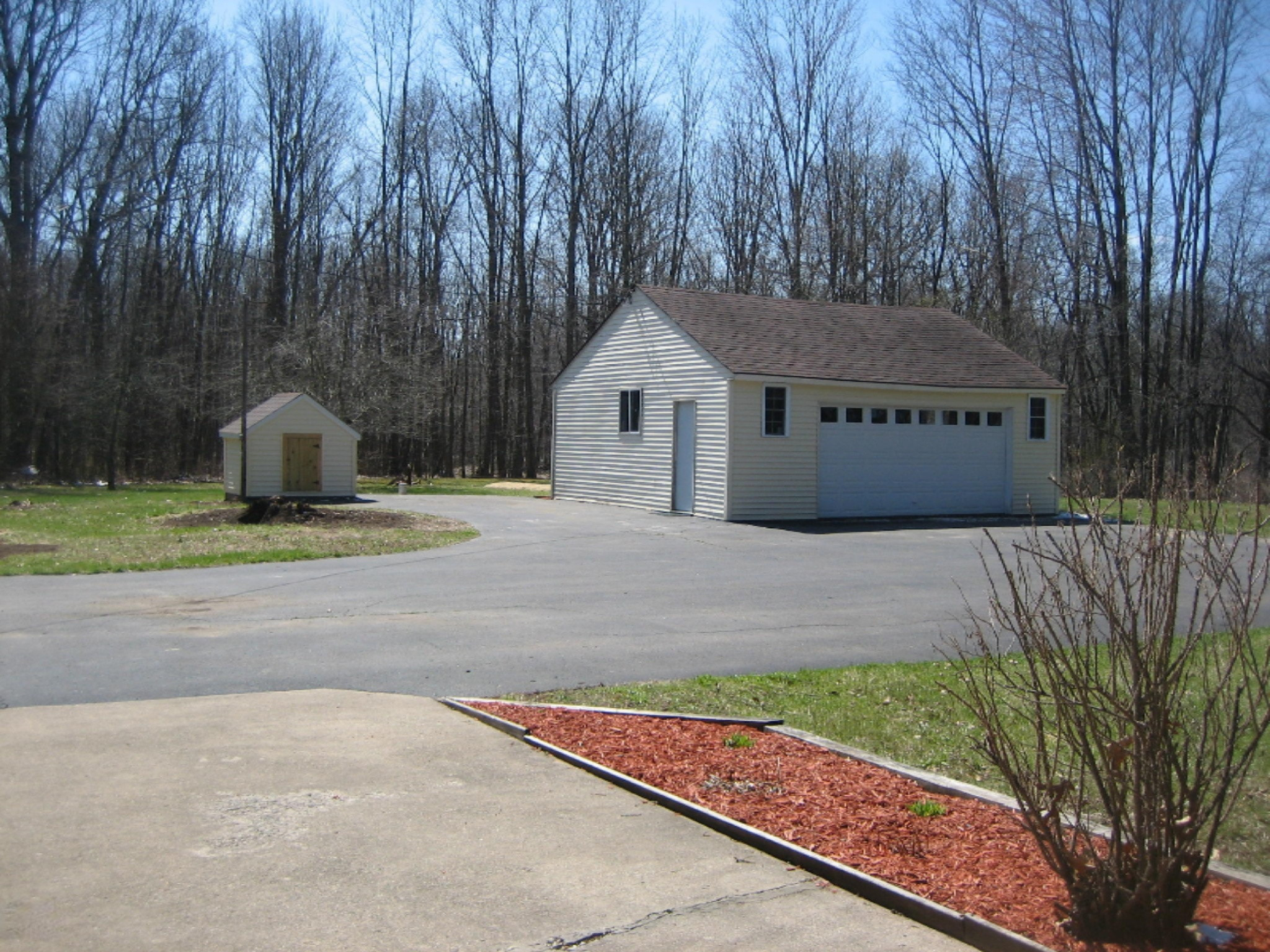 7458 10 Mile Road Ceresco, MI 49033 - Photo 21 of 27 garage from house