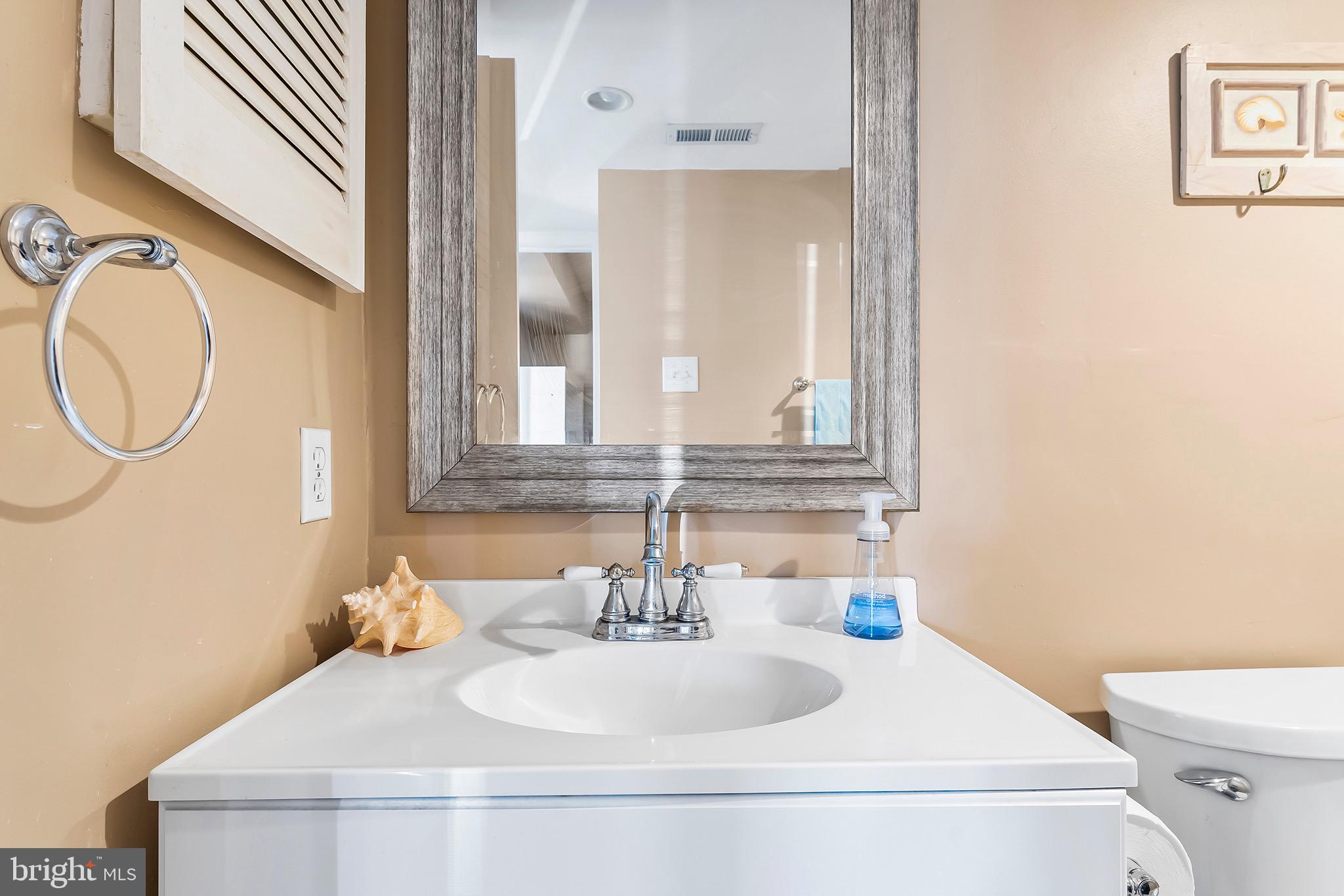 223 Stirrup Road Swedesboro, NJ 08085 - Photo 25 of 30 a bathroom with a sink and a mirror