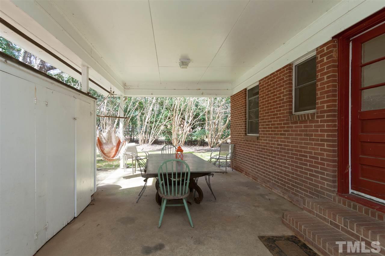 1633 Crump Road Raleigh, NC 27606 - Photo 14 of 19 Currently used as covered patio