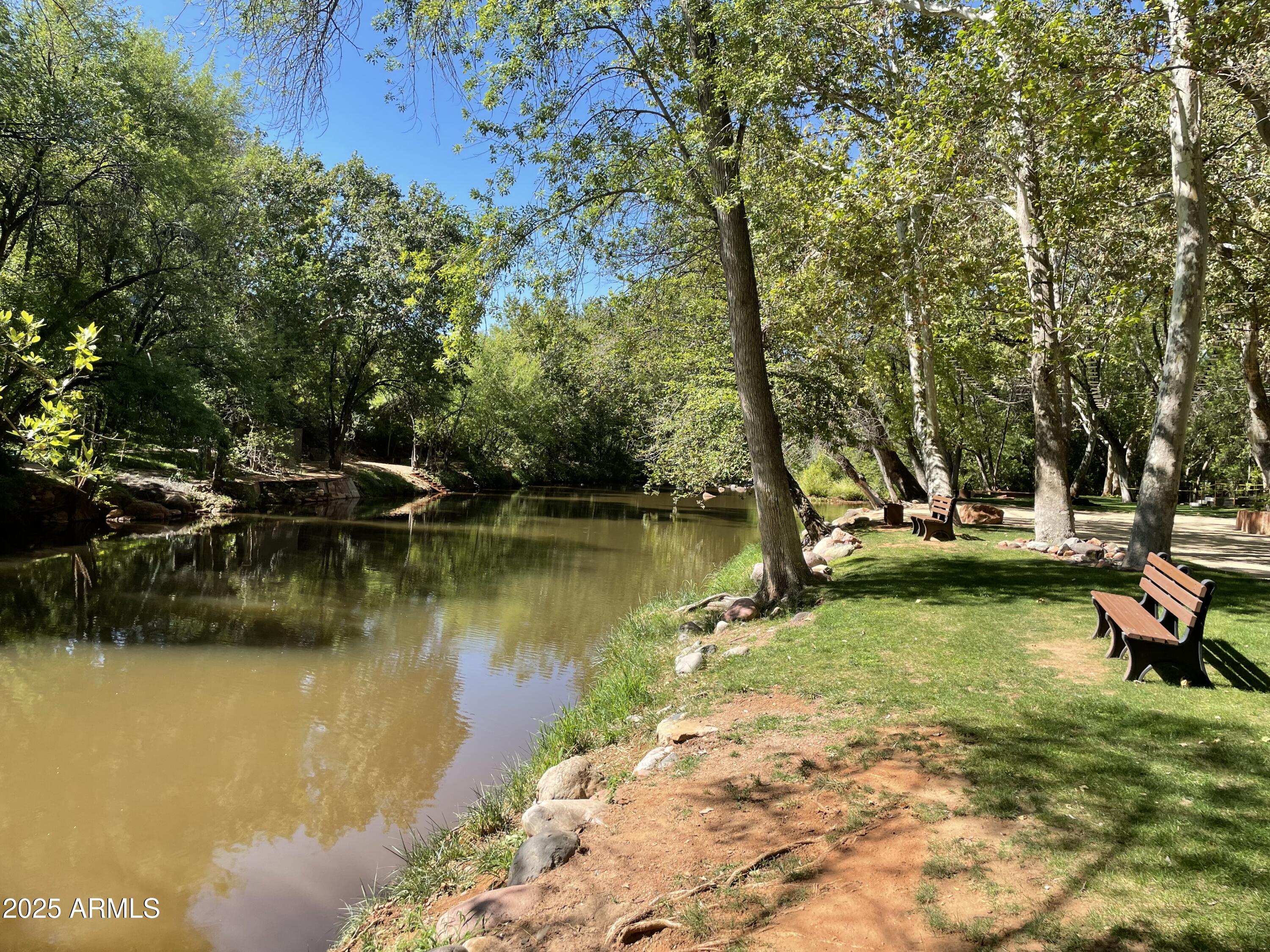 7 Parcels Brewer Road, Unit 6 1317 &CF LOT Sedona, AZ 86336 - Photo 12 of 51 a view of a lake with houses