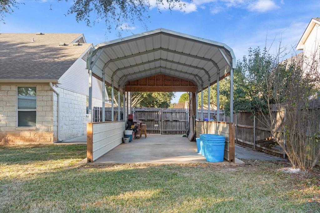 5620 Landsdown Drive Waco, TX 76708 - Photo 32 of 37 a view of a porch with furniture and plants