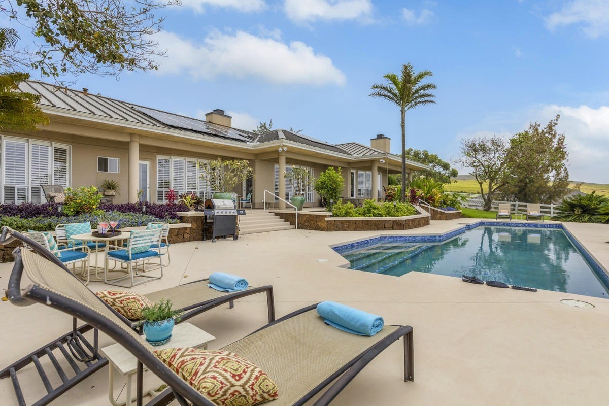59-1764 Kohala Ranch Road Kamuela, HI 96743 - Photo 3 of 30 a view of a house with swimming pool and sitting area
