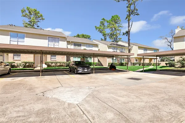 a view of a building and a street