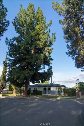 front view of a house with a street