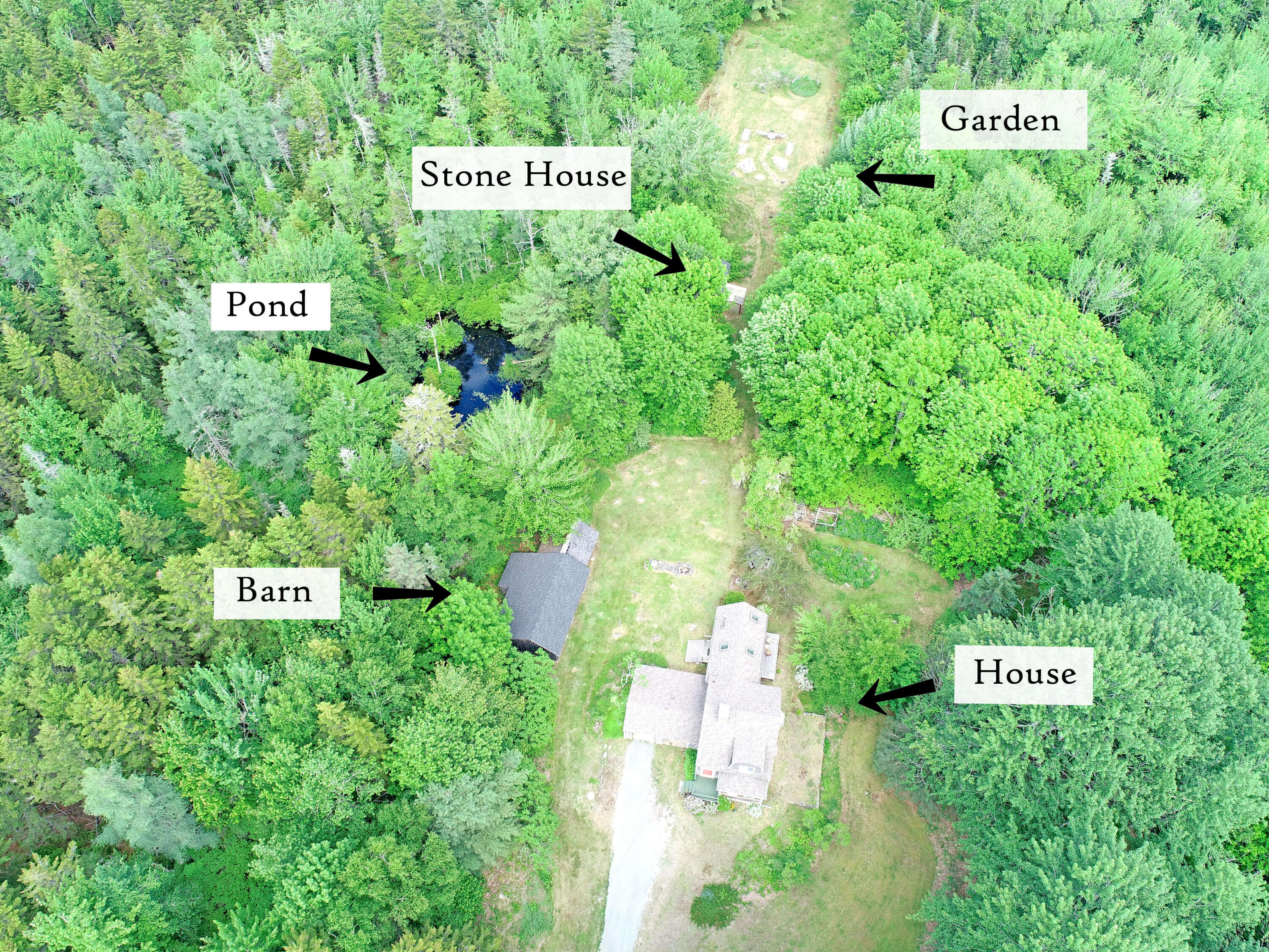 1778 Bayside Road Trenton, ME 04605 - Photo 3 of 113 Aerial (3), label