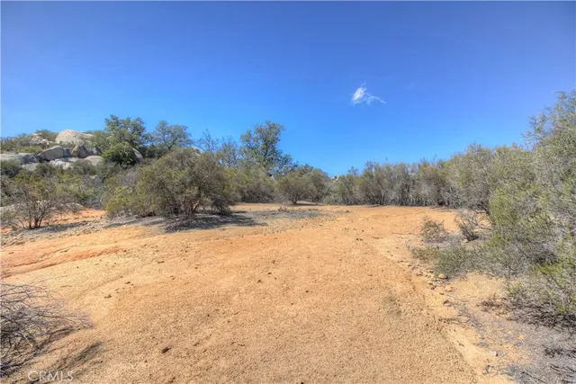 a view of yard covered with snow in outdoor space