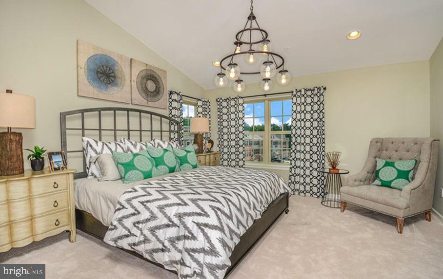 2327 Marion Road Jessup, MD 20794 - Photo 6 of 11 Master bed with cathedral ceilings